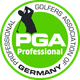 "besser golfen" Fully Qualified PGA Golfprofessional logo