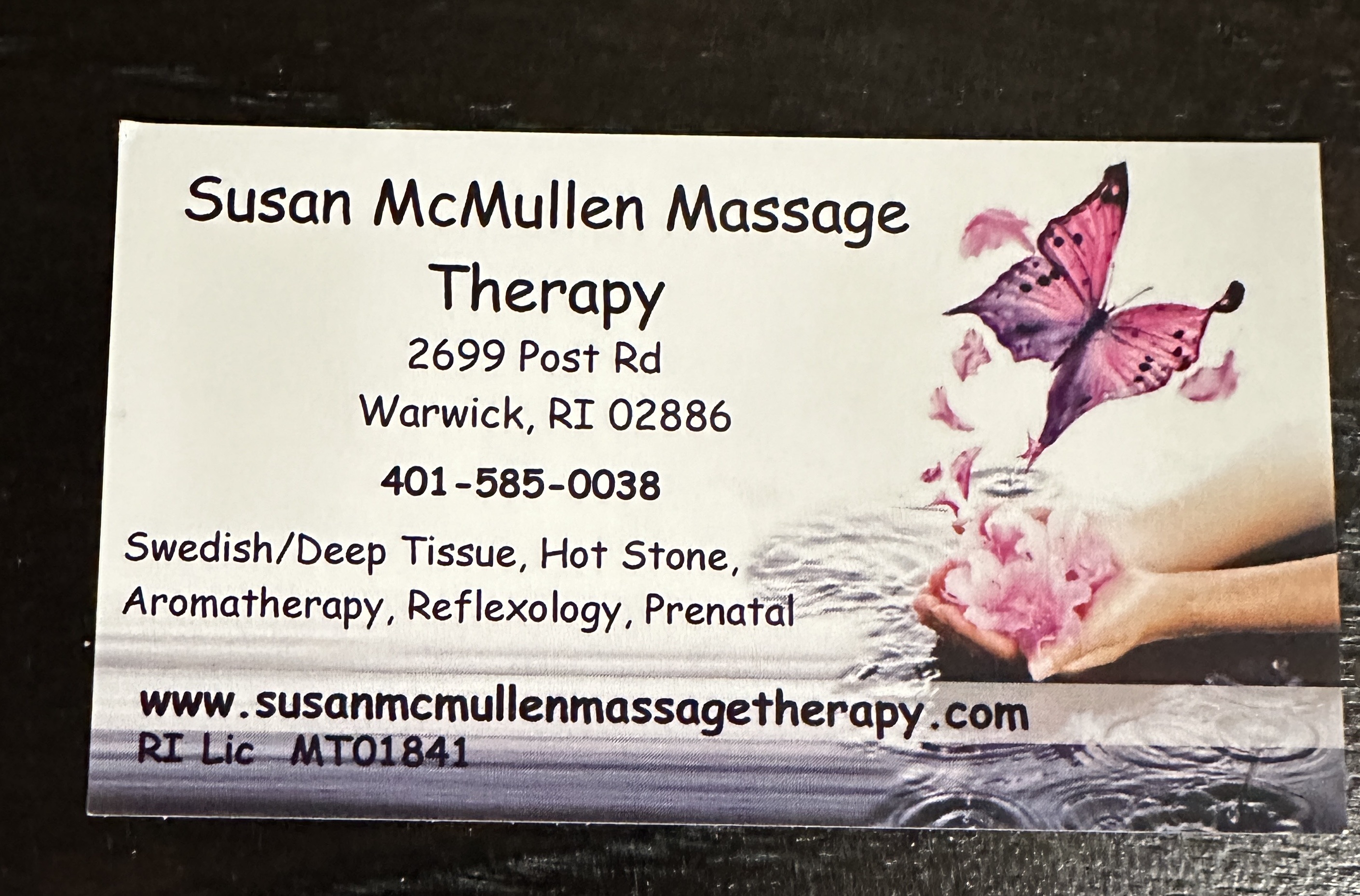 Susan McMullen Massage Therapy logo