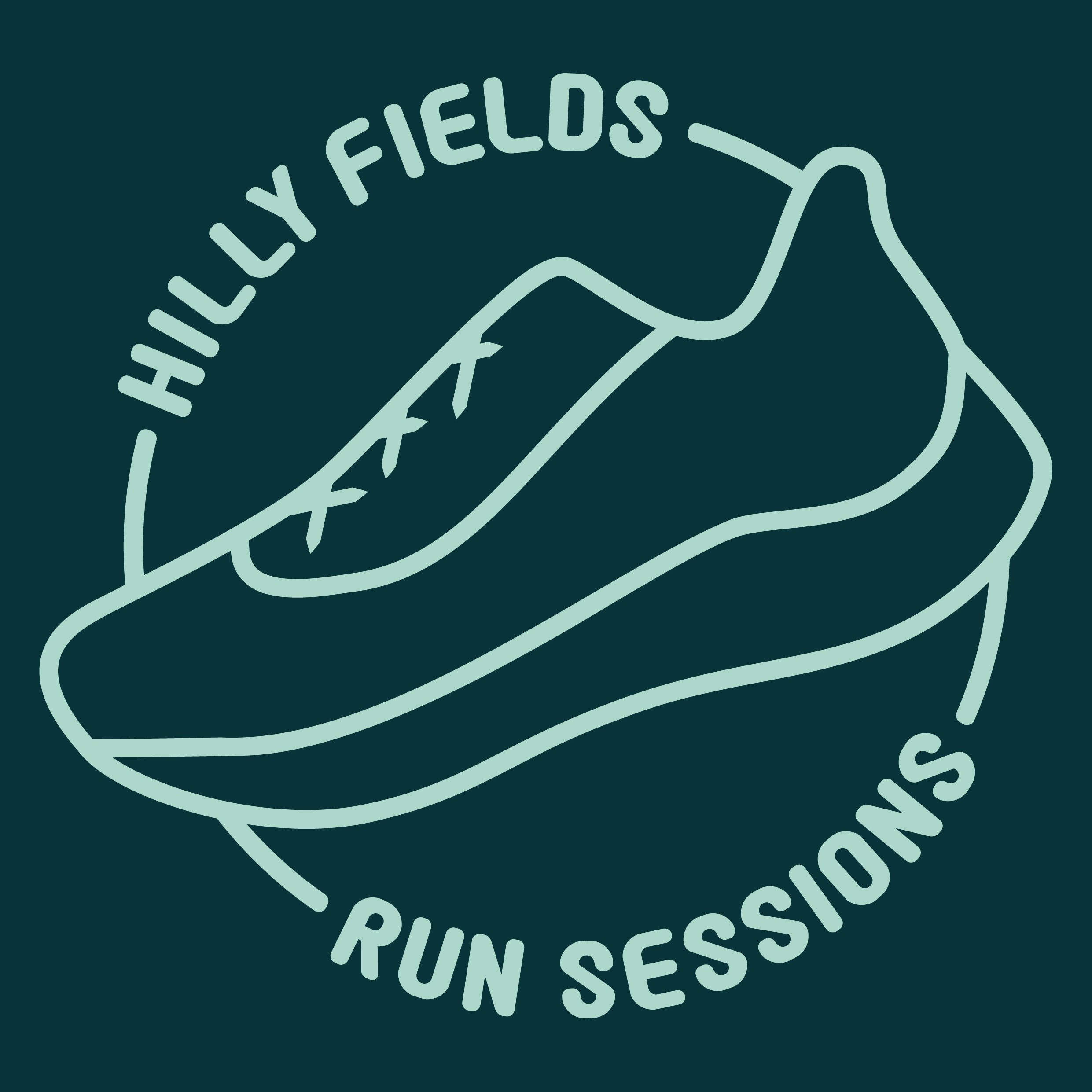 Hilly Fields Run Sessions logo