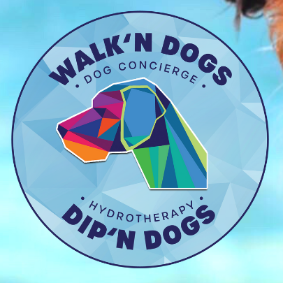 Dip'n Dogs Hydrotherapy  logo