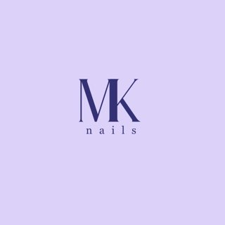 MK Nails logo