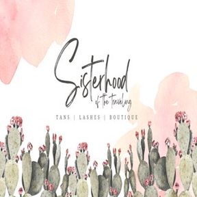 Sisterhood Of The Traveling Tans and Lashes logo