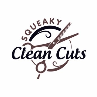 Squeaky Clean Cuts logo