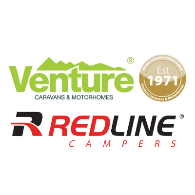 Venture Caravans/Redline Campers logo