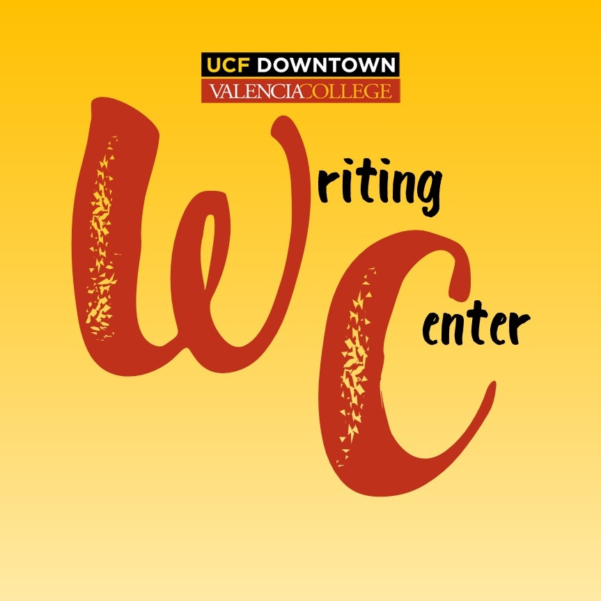 Valencia/UCF Downtown Campus Writing Center logo