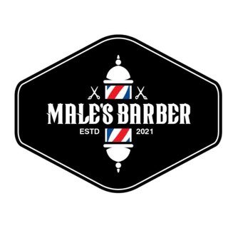 males barber logo