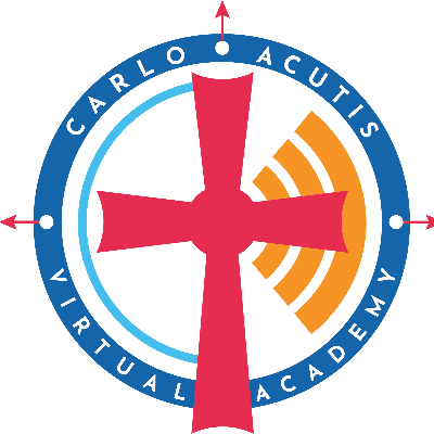 Blessed Carlo Acutis Virtual Academy (CAVA) logo