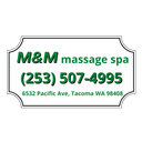 M & M Massage Spa logo