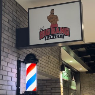 The Big Bang Barbers St Germain logo