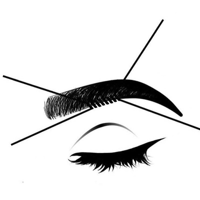 Rosy Eyebrows Threading logo