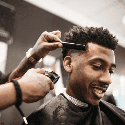 The barbers - Adam booking logo