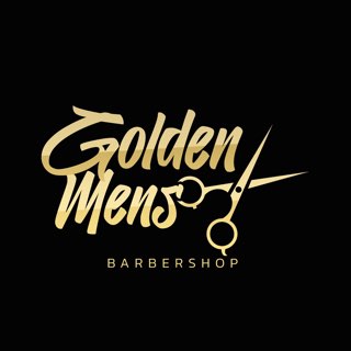 Golden Mens Barbershop logo