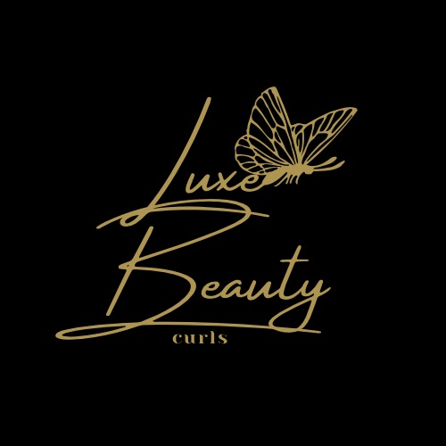 LUXE BEAUTY CURLS logo