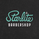 Starlite Barbershop logo