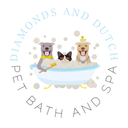 Diamonds and Dutch Pet Bath & Spa logo