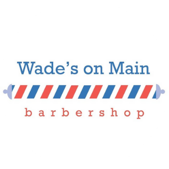Wade's on Main Barbershop logo