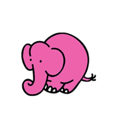 Pink Elephant Tattoo logo
