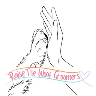 Raise The Woof Groomers logo