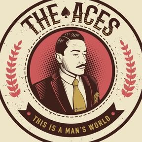 The Aces Barbershop logo