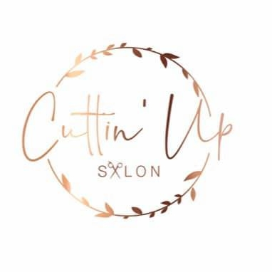 Cuttin Up' Salon logo