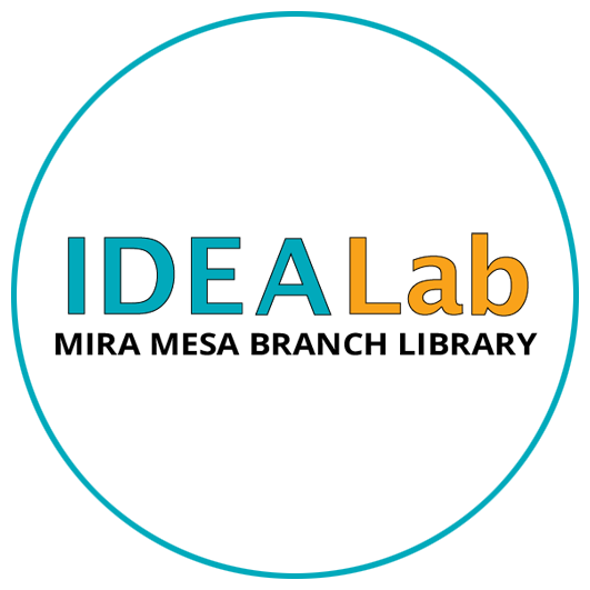 About Us IDEA Lab at Mira Mesa Library