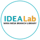 IDEA Lab at Mira Mesa Library logo