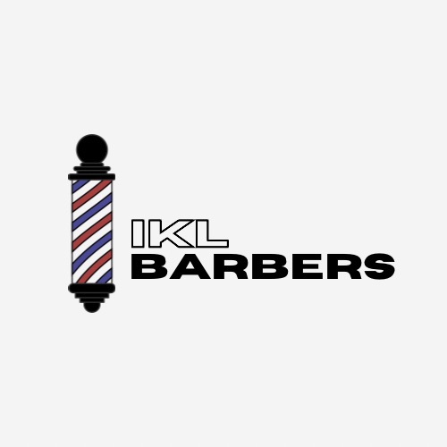IKL BARBER logo