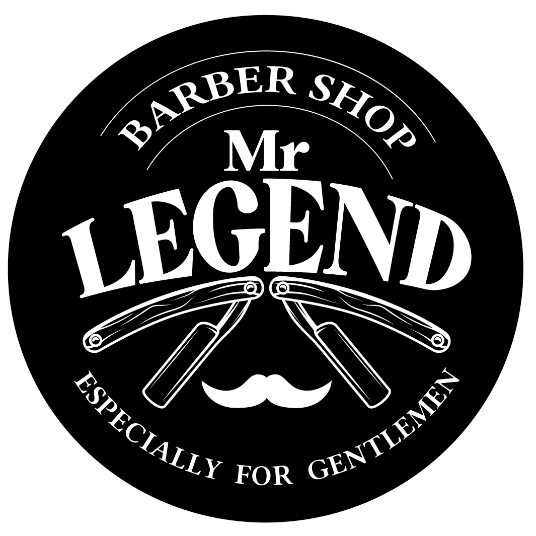 Mr. Legend Barbershop logo