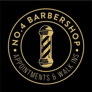 no4 Barbershop logo